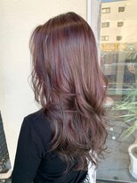 オアシスガーデン 横須賀中央店(Oasis GaRDEN)&nbsp;レイヤーロング×ピンクベージュ