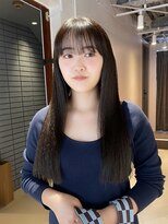 コフィー バイ メルト 吉祥寺(cofy by melt)&nbsp;【中澤彩乃】オリーブグレージュフルバングワイドバング透明感