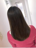 《GRANDLINE友田千栄》髪質改善縮毛矯正ストレートヘア
