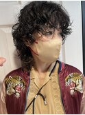 ウルフパーマ　ウルフカット