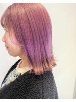 ネオヘアー 曳舟店(NEO Hair)&nbsp;アンブレラカラー/ピンクパープル