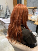 ダブルケーツー 倉敷店(wk-two)&nbsp;ブリーチ1回でできるオレンジカラー！