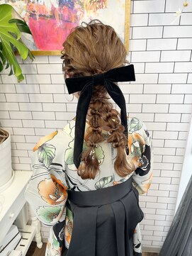 リール(THE RIRE.) ＊THE  RIRE.  袴ヘア×ツインアレンジ＊