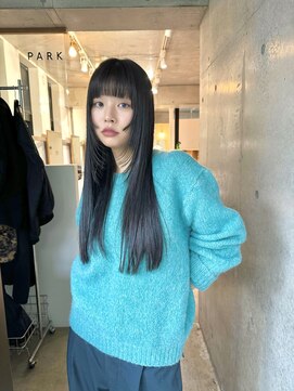 パーク 代官山(PARK) アッシュブラックのロング