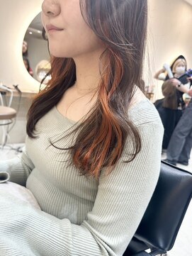 ヒビヲ(HIBIO) ショートボブタッセルボブ切りっぱなしボブハイトーンカラー韓国