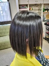 テル美容室 スッキリボブ