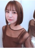 ミニボブ [錦糸町 / ボブ /切りっぱなし]