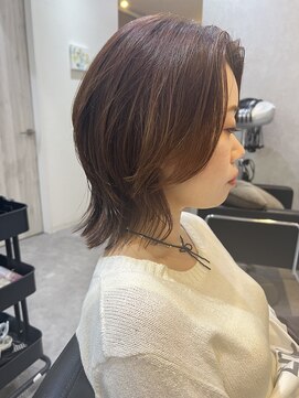 フルール(Fleur) くびれヘア くびれミディアム ミディアムレイヤー レイヤーヘア