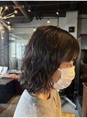 ゆるふわボブパーマ