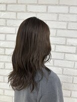 アッシュ 稲田堤店(Ash) アッシュブラウン×コテ巻き