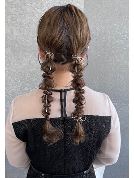 ロンド 表参道店(Lond) twinが可愛い編みおろし