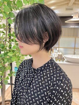 ヨール(YOL) 大人可愛いショート/小顔/ハイライト/白髪ぼかし/30代/40代