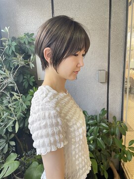 グリーン 町田(green) 【ショート】暗髪透明感ショートボブ1