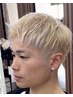 【いつもの自分をアップデート】メンズカット×ブリーチで攻めのスタイルへ！