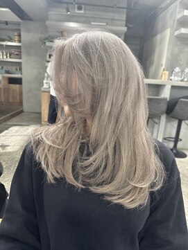 ハーシーバイアポロ 相模大野(HERSHE by apollo) 髪質改善縮毛矯正,レイヤー,縮毛矯正,白髪ぼかしハイライト.白髪