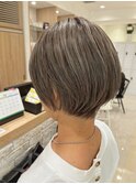 ◎脱白髪染め/ケアブリーチ/グレージュ