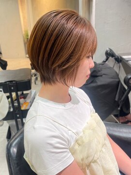 ティダスマイル(tida smile) グレージュショート20代30代40代東久留米