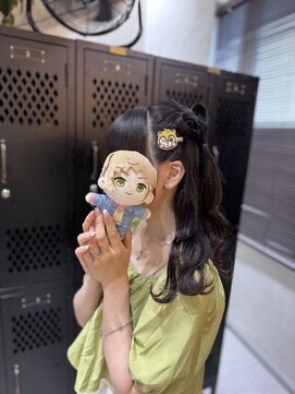 ヴァイス 渋谷店(VAICE) ライブ前ヘアセット/ハーフアップ/お団子アレンジ