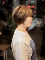 美容室 ウェル(Well)&nbsp;大人ボブ/丸みショート/デザインカラー