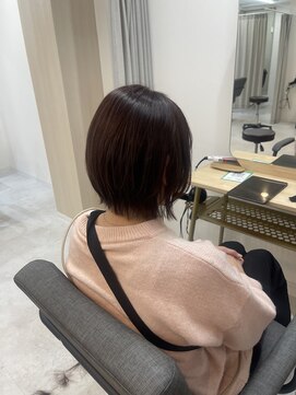 レイヤーボブで軽さを演出♪