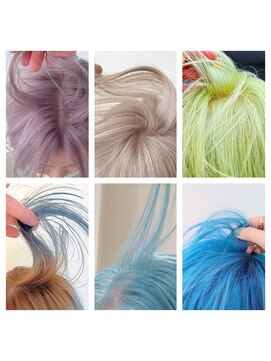 ミュー(Mu) ハイトーンカラー ブリーチカラー デザインカラー