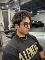 ラベル 渋谷(LAVEL)&nbsp;スパイキーショート/ハイライト/メンズデザインカラー/渋谷