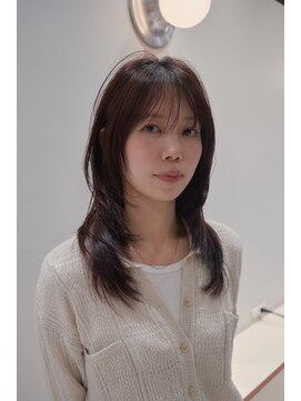 グリップ(GRIP) ミディアムハッシュカット/レイヤーカット//東山涼嘉