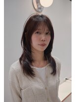 グリップ(GRIP) ミディアムハッシュカット/レイヤーカット//東山涼嘉