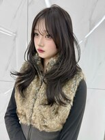 サンドレオ 新宿店(sand Leo) ミディアムレイヤーカット/髪質改善/韓国/前髪/新宿/ブリーチ