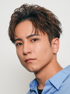 フィフスパーク(fifth PARK) 渋谷メンズパーマシャドウパーマシースルーマッシュウルフゆるめ