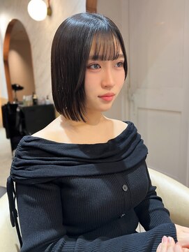 ロンドクレール 川崎(Lond clair) 【北澤華】ブリーチなし/髪質改善/ピンクベージュ/前髪/川崎