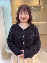 ジーナ  札幌大通(Zina)&nbsp;美髪＊ピンクラベンダー＊ラフウェーブミディ＊Zina札幌大通