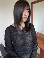 ゼンドット キョウト(Zen. kyoto)&nbsp;裾カラーラベンダーシルバー
