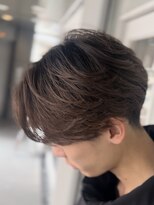 コスモス 町田(COSMOS)&nbsp;柔らか質感センターパート×暖色ブラウン
