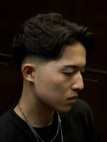 ザバーバー 渋谷(THE BARBER)&nbsp;短髪フェード+フェザーパーマ