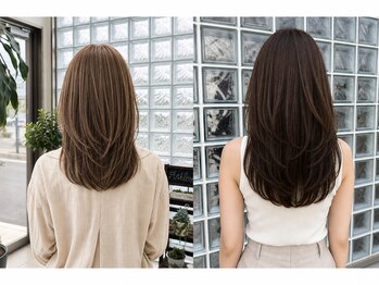 ミュール ミュール(mur-mure)の写真/大人かわいいスタイルと髪質改善で、理想の自分に出会うためのこだわりサロン