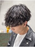 縦落ちパーマツイストスパイラルパーマゆるめシャドウ波巻き