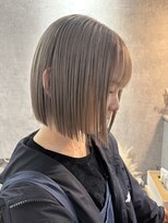 ボンドバイテトテ 三宮元町(BONDbytetote)&nbsp;【BOND平山】ボブストレート/ナチュラルショート/ミルクブラウン