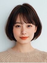 ロディーナコク 大口 新子安(rodina.coc) ハッシュカット/グレージュ/デザインカラー/大口新子安白楽鶴見