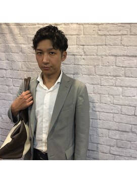 グレイスフルバーバー 赤坂見附店 ちょいワルパーマ