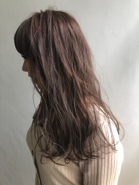 サングース(Sungoose) <sungooseTOKYO>波打ちロングパープルアッシュ