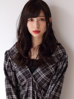 ソラ 表参道(SORA)&nbsp;アンニュイ外ハネウェーブ　グレージュ　イルミナカラー