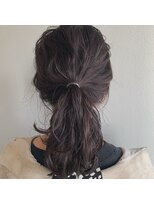 ヌル ヘア デザイン(nullus hair desigh)&nbsp;就活color×パープルブラック/ニュアンスカラー