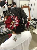 成人式 卒業式 ヘアセット ヘアアレンジ☆