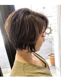 【ZONNE】横顔美人×スイングショート