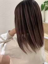 ハブ(hub)&nbsp;全頭ブリーチからシャドウルーツ