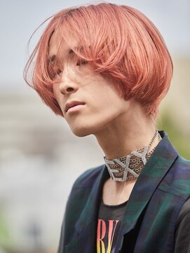 ノイ 経堂(noi) 韓流マッシュ×コーラルオレンジ[メンズ/パーマ/経堂/経堂駅]