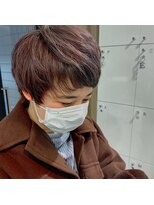 パール(PEAR+L)&nbsp;乙女のツートンカラー×インナーカラー×ハイライトカラー