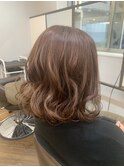 ☆秋冬トレンドピンクブラウンカラー☆