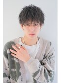 【Gallica】ツイストスパイラルパーマ束感ショートマッシュ